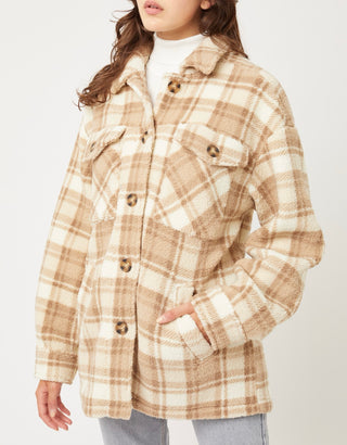 Sherpa Checker Jacket