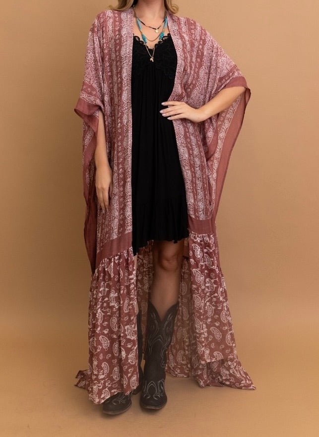 Adeline Maxi kimono