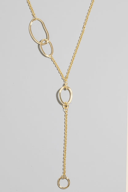 Laura Oval chain link necklace