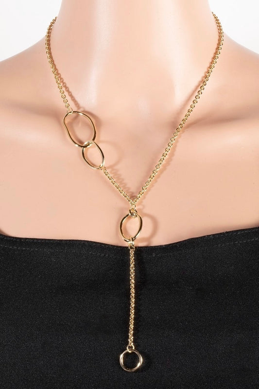 Laura Oval chain link necklace