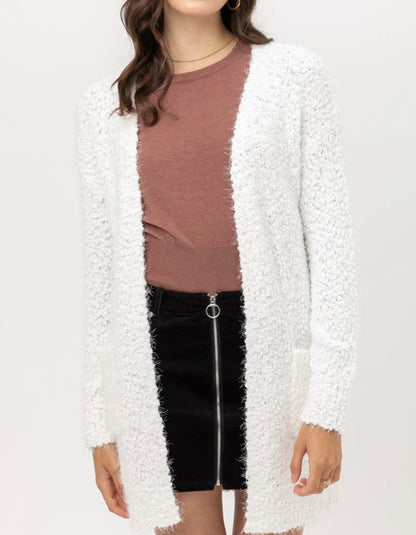 Isabeth Lightweight Popcorn cardigan