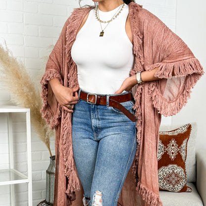 Tulum Boho Kimono Cardigan