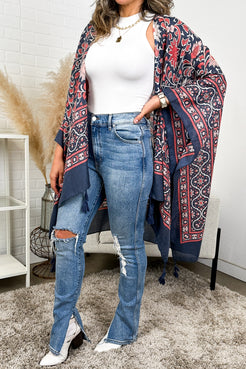 Moroccan Tassel Kimono main image 1
