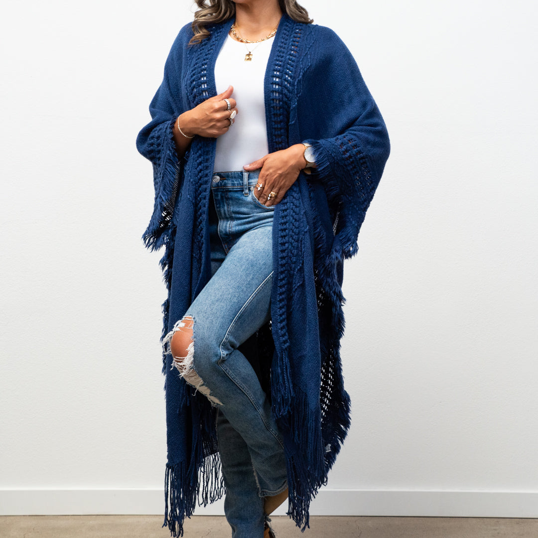 Kayla Cozy Bohemian Ruana