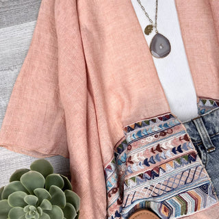 Brandie Tassel Kimono