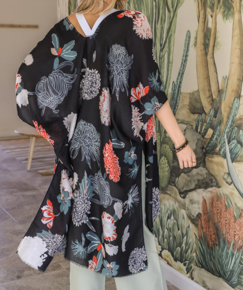 Brooke Floral Kimono
