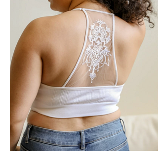 Racerback Tattoo Bralette