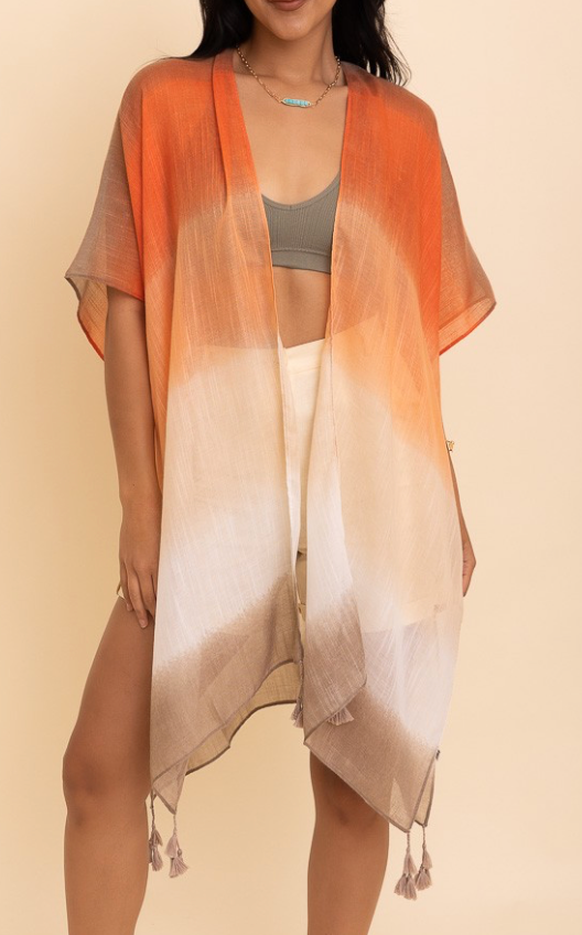 Grace Multi Gradient Kimono