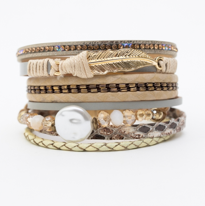 Multi stack bracelet