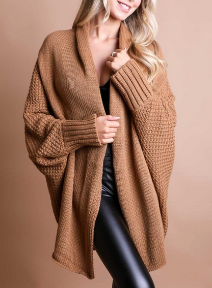 Kelsey Boho Sleeve Knit Cardigan
