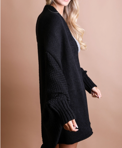 Kelsey Boho Sleeve Knit Cardigan