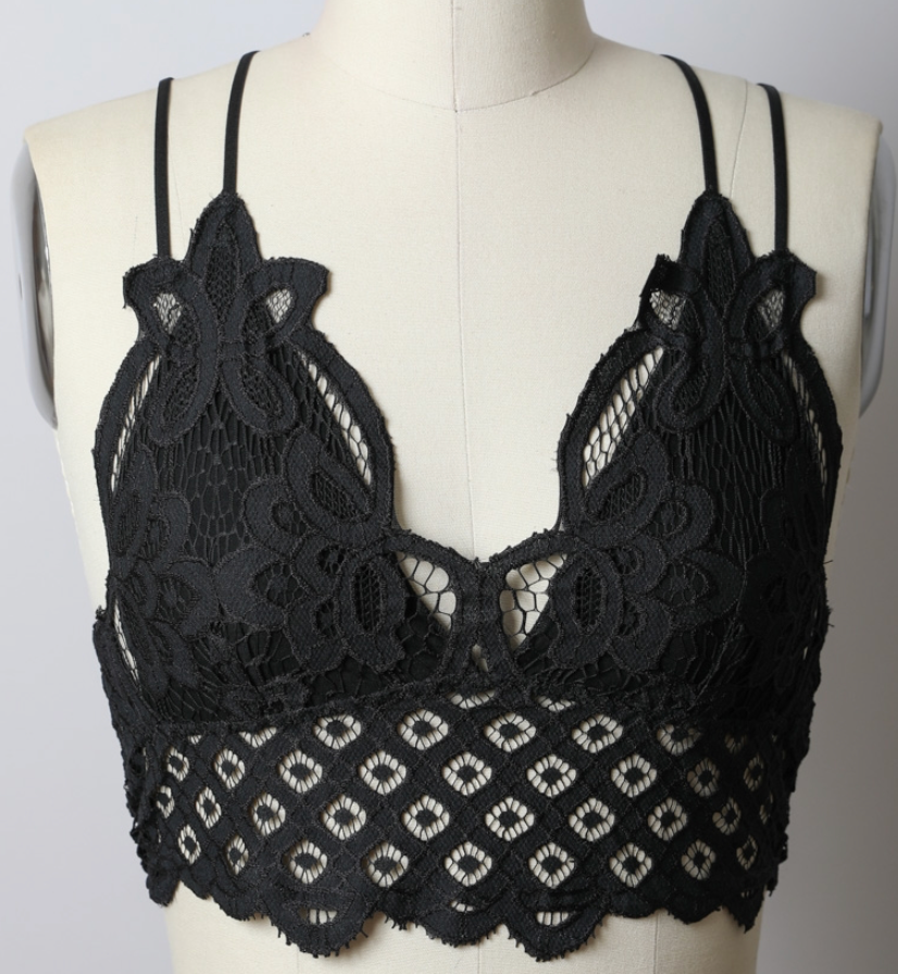 Magnolia Padded Lace Bralette