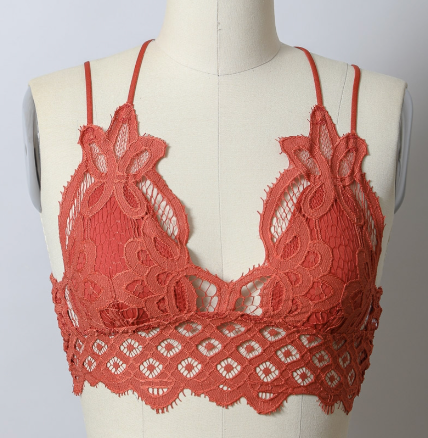 Magnolia Padded Lace Bralette