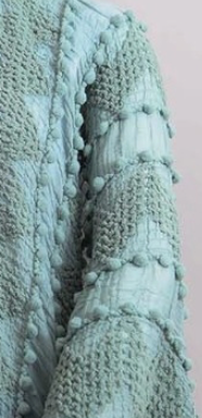 Leesa Boho chevron Lightweight kimono