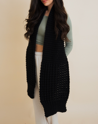 Sofia Waffle Knit Scarf