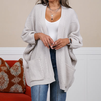 Catalina Ribbed Knit Cardigan