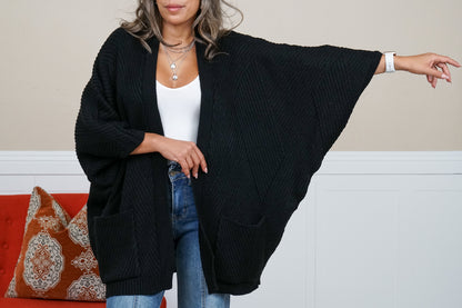 Catalina Ribbed Knit Cardigan