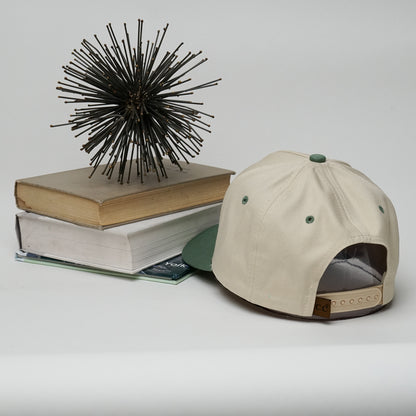 Matcha Club A-Frame Trucker Snapback Two-Tone Hat (Copy)