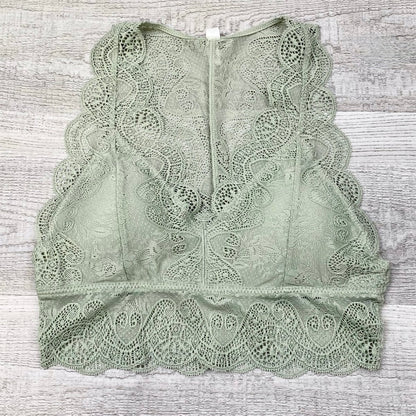 Rachelle Racerback lace bralette